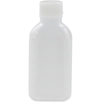 馬野 A型投薬瓶，A-100，100ml，白 馬野化学容器