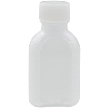 馬野 A型投薬瓶，A-60，60ml，白 馬野化学容器