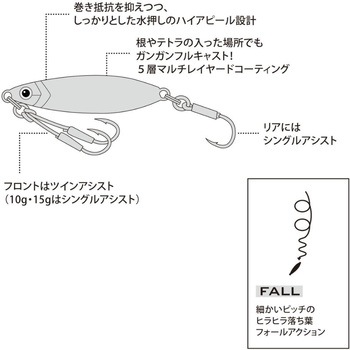 ジグパラ スロー MajorCraft