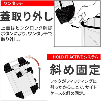 GIVI アルミモノキーケース TREKKER OUTBACK EVO OBKE37 PACK2 左右セット GIVI(ジビ)