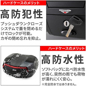 43247 GIVI トップケース MAXIA5 V58 V58NNB 1個 GIVI(ジビ 43247 GIVI トップケース MAXIA5 V58 V58NNB 1個 GIVI(ジビ