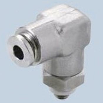 USオールステンレス製ワンタッチジョイント エルボユニオン アオイ