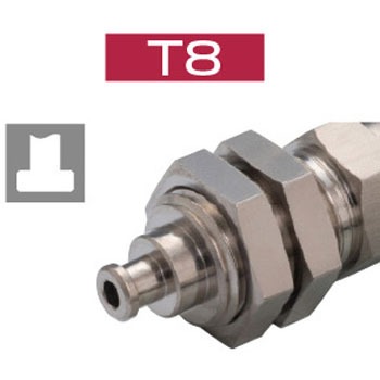 真空パッドホルダ単体 スプリング式カバー無し軽量ホルダ 真空取出し口横 PISCO(ピスコ)