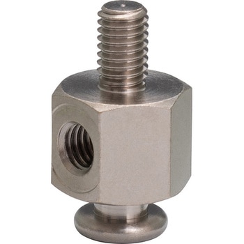 真空パッドホルダ単体 固定式低背ホルダ 真空取出し口横 PISCO(ピスコ)