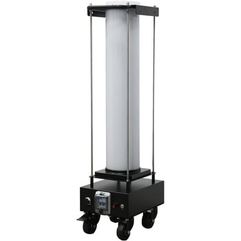 キャスター付き LED投光器 200W 6台まで連結可 GOODGOODS(グッド・グッズ)