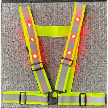 LED伸縮式安全ベスト 仙台銘板