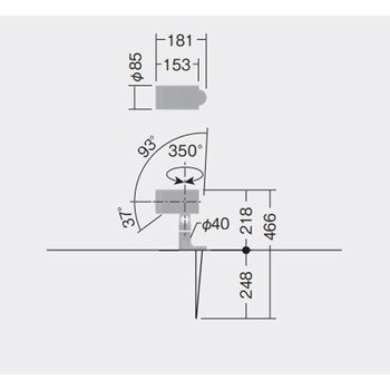スポットライト フランジレススパイク 非調光タイプ DAIKO(大光電機)