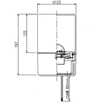 スクエアボラードライト ウエストン(直付型) DAIKO(大光電機)