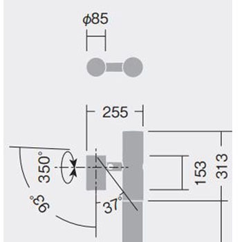 ポールスポットライト 灯具本体 1灯用 非調光タイプ DAIKO(大光電機)