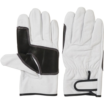 羊革手袋 羊クレストマジック 黒アテ付 ACE GLOVE(エースグローブ)