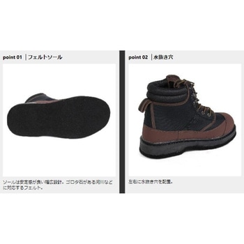 ウェーディングシューズフェルト底 PROX(プロックス)