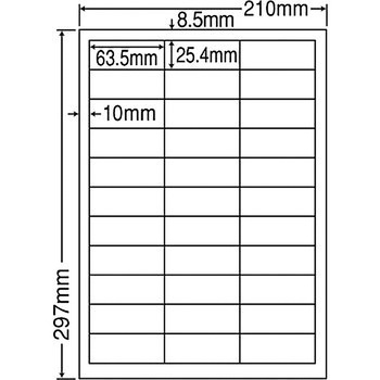 SCL-30 �J���[���[�U�[�v�����^�p���򃉃x�� nana(���m���) 33�� �l�p �V�[�g�T�C�YA4  SCL-30 68774502