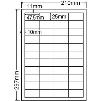 SCL-32 �J���[���[�U�[�v�����^�p���򃉃x�� nana(���m���) 44�� �l�p �V�[�g�T�C�YA4  SCL-32 68774527