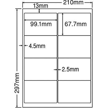 SCL-42 �J���[���[�U�[�v�����^�p���򃉃x�� nana(���m���) 8�� �p�ێl�p �V�[�g�T�C�YA4  SCL-42 68774588