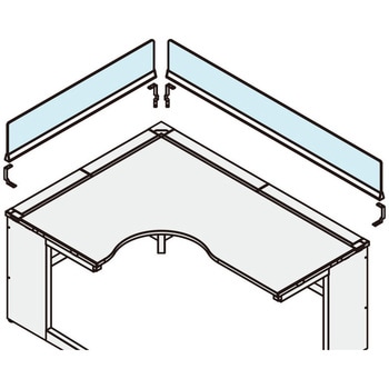 5-113-5420 �X�J�G�i�f�X�N�p�l����t���� ���c�m�s �I�t�z���C�g�F  1�g 5-113-5420 68777917