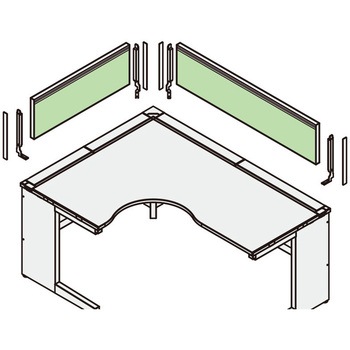 5-113-5450 �X�J�G�i�f�X�N�p�l����t���� ���c�m�s �I�t�z���C�g�F  1�g 5-113-5450 68778048