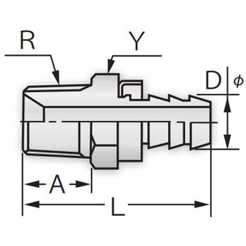 プッシュオン 口金具 BRIDGESTONE(ブリヂストン)
