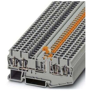 ナイフ遮断ターミナル台 スプリングケージ 5-QUATTRO-MT ST 2シリーズ 20A 1袋 50個入 フエニックス・コンタクト