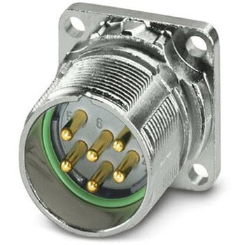産業用丸形コネクタ 6極 M23 ケーブルマウント フエニックス・コンタクト