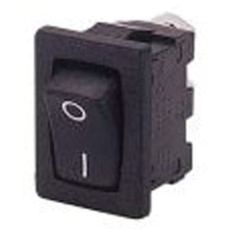 ロッカースイッチ 単極単投 SPST イルミネーション：なし カットアウト幅：12.9mm 1箱 1000個入 BULGIN