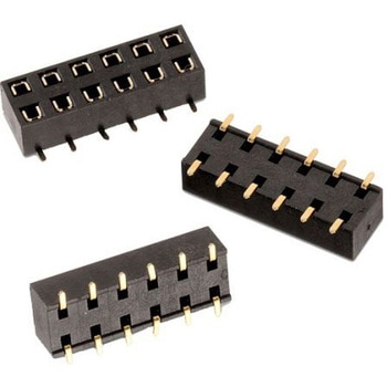 基板接続用ピンヘッダ 32極 2.54mm 2列 WURTH ELEKTRONIK