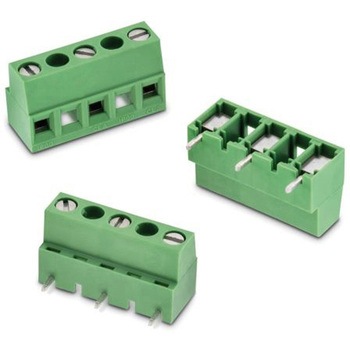 基板用端子台 2428シリーズ 10mmピッチ 1列 3極 緑 1袋 5個入 WURTH ELEKTRONIK