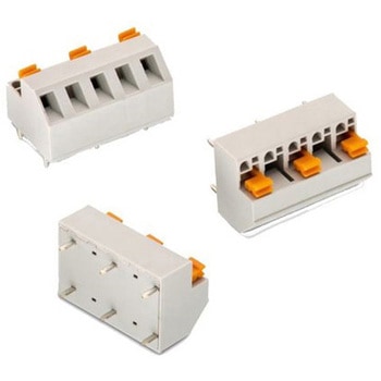 基板用端子台 4156シリーズ 10.16mmピッチ 1列 2極 グレー 1袋 100個入 WURTH ELEKTRONIK