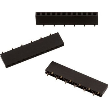 基板接続用ピンヘッダ 6極 2.54mm 1列 1セット 38個入 WURTH ELEKTRONIK