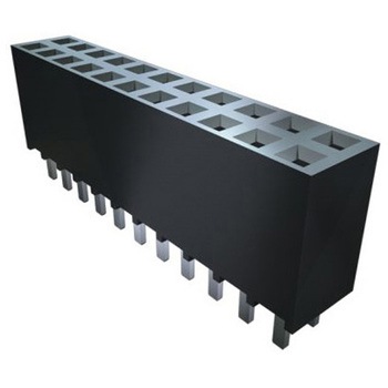 基板接続用ソケット 50 極 2.54mm 1 列 表面実装 SAMTEC