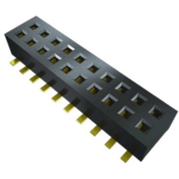 基板接続用ソケット 4 極 1.27mm 2 列 表面実装 1袋 5個入 SAMTEC