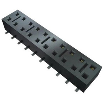 基板接続用ソケット 8 極 2.54mm 2 列 表面実装 1袋 5個入 SAMTEC