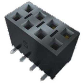 基板接続用ソケット 2 極 2.54mm 1 列 表面実装 1セット 12個入 SAMTEC