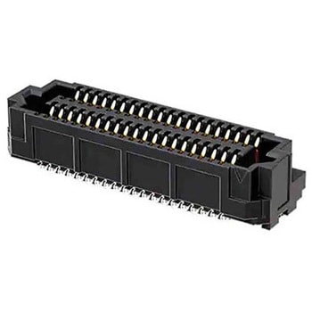 基板接続用ソケット 20 極 0.635mm 4 列 1セット 100個入 - SAMTEC