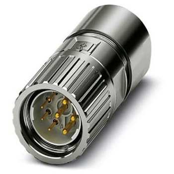 丸型コネクタ 6極 M23 ケーブルマウント フエニックス・コンタクト