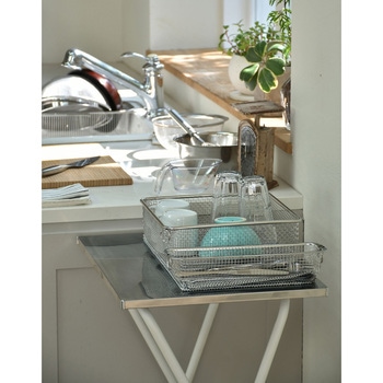 サイドテーブル 折りたたみ YAMAZEN(山善)