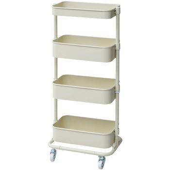 LSBT-3+B+P(IV) �o�X�P�b�g�g���[���[ ���[���S�� �L���X�^�[�t�� ���M�����[/�X���� YAMAZEN(�R�P) 4�i �A�C�{���[�F 68825744