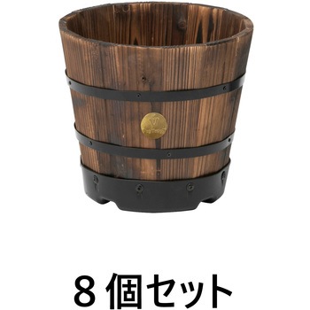ウッドバレルプランター 深型 タカショー