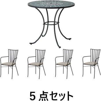 タンジールマーブルグリーン 5点セット - タカショー
