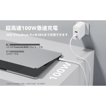 VOLTME モスシリーズ 60W USB-C & USB-C VOLTME