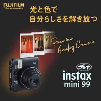 INS MINI 99 TH ”チェキ” INSTAX mini 99 ブラック 1台 フジ