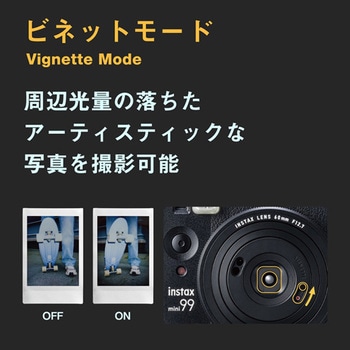 ”チェキ” INSTAX mini 99 ブラック フジフイルム