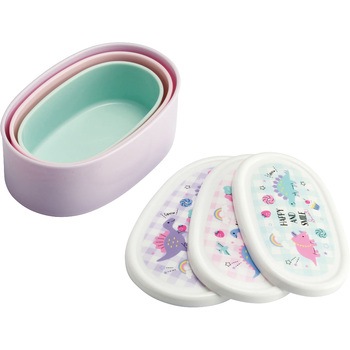 抗菌シール容器3Pセット スケーター