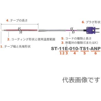 テープ形多目的温度センサ STシリーズ 安立計器