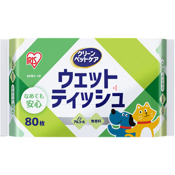 ペット用ウェットティッシュ1P アイリスオーヤマ