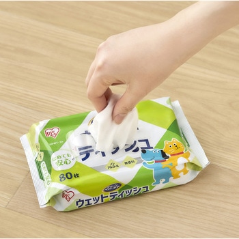 ペット用ウェットティッシュ3P アイリスオーヤマ