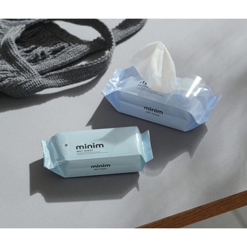 ミニウェットティッシュ minim 8枚入×6個 アイリスオーヤマ