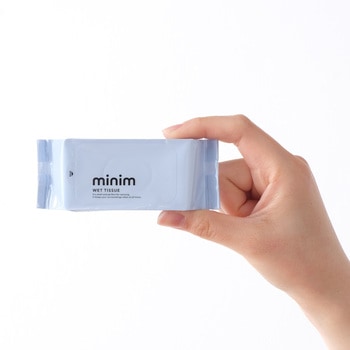 ミニウェットティッシュ minim 8枚入×6個 アイリスオーヤマ