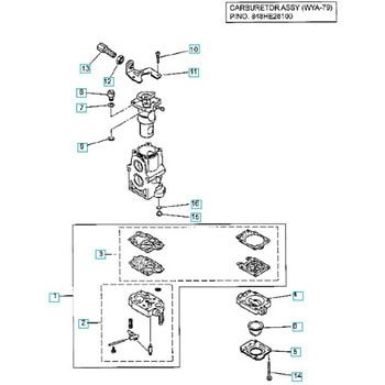 T110881450 [mA GWu[ EBZ5100 i Lu^[̏ڍ [mA iBODY CARBURETTOR   T110881450 68870596