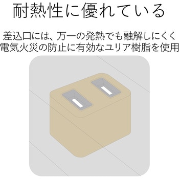 電源タップ 延長コード 2P×4個口 ほこり防止シャッター付 L字プラグ roo’t エレコム
