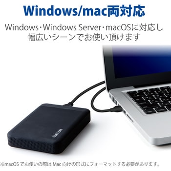 HDD (ハードディスク) 外付け ポータブル USB3.0 ハードウェア暗号化